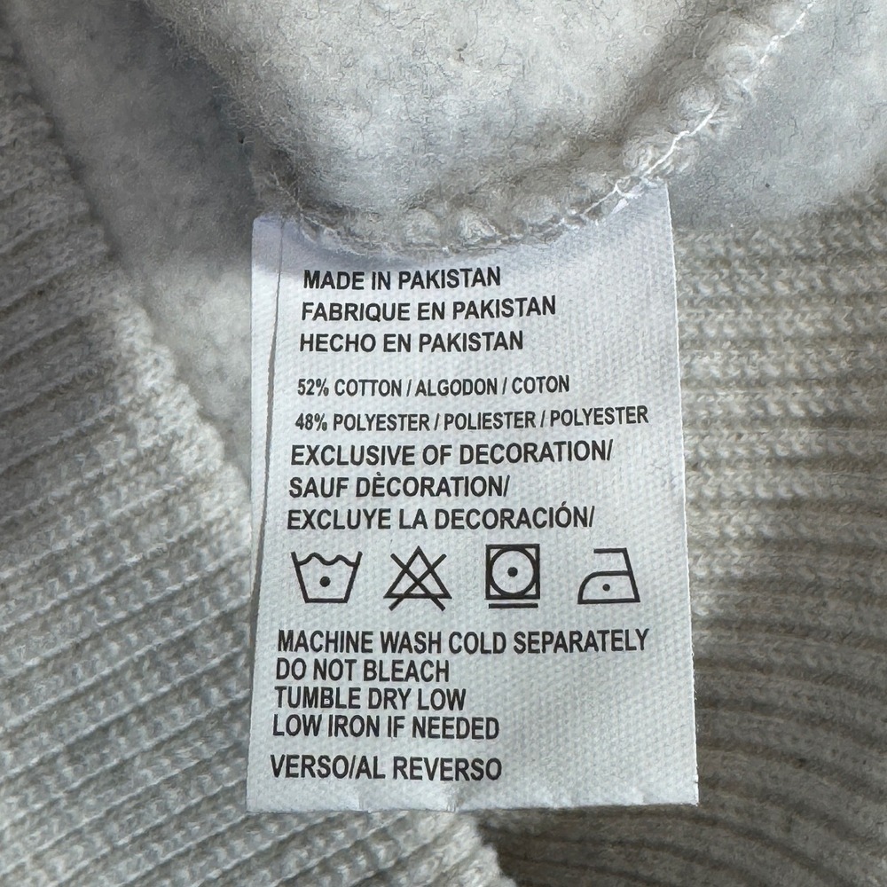 Pacific & Co San Diego California Graphic Sweatshirt Heather Grey Medium - Picture 4 of 5